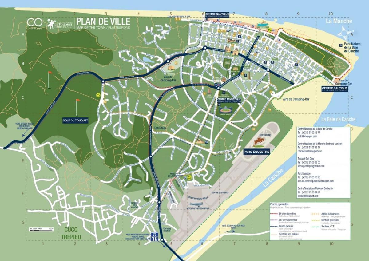 Апартаменти Sunny Days - App 60 M2 Avec Balcon, 4 Pers, 3E Etage, Au Calme Et Ensoleille Le Touquet Екстер'єр фото